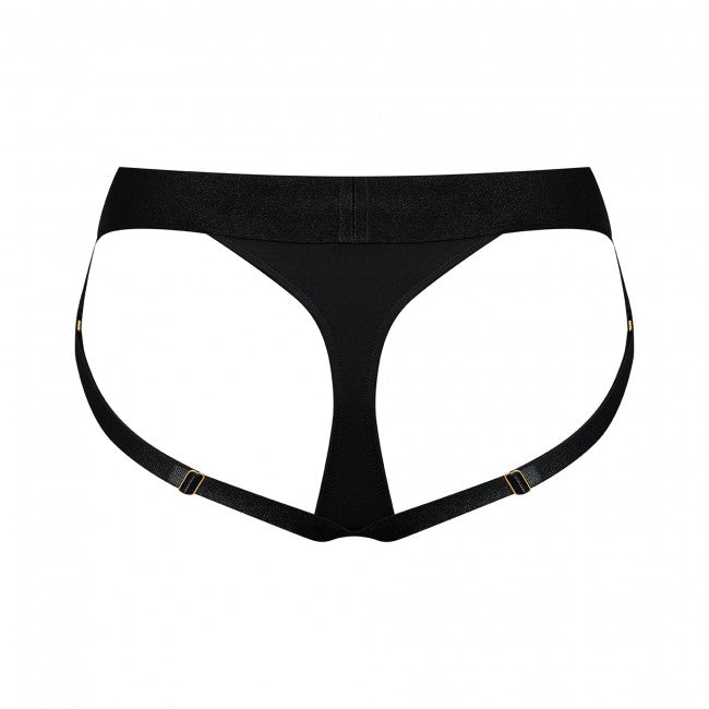 StrapOnMe Harness Lingerie Heroine M Black (MSRP CAD$74.99)