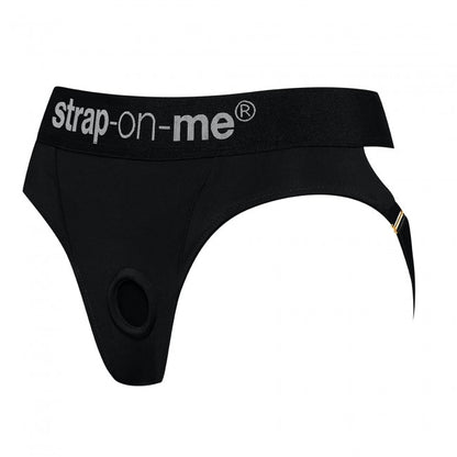StrapOnMe Harness Lingerie Heroine L Black (MSRP CAD$74.99)