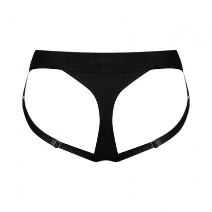 StrapOnMe Harness Lingerie Heroine L Black (MSRP CAD$74.99)