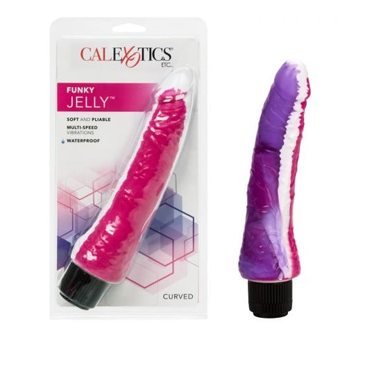 Funky Jelly Vibe 7 1/2" Pink/Purple