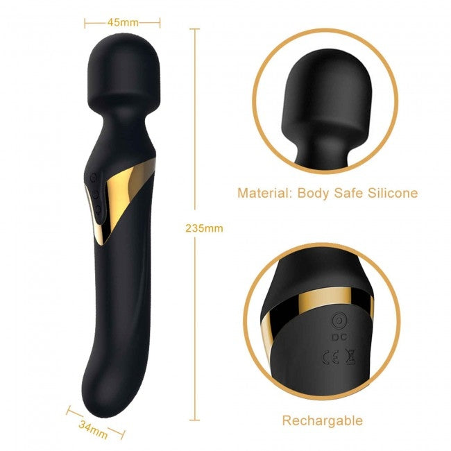 Dorcel Dual Orgasms Stimulator Double Motors Black (MSRP CAD$149.99)