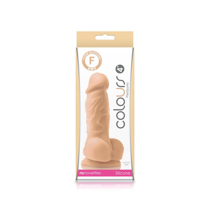 NS - Colours Pleasures - 4" Dildo - White