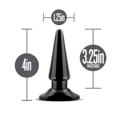 Blush - Basic Vibrating Anal Pleaser - Black