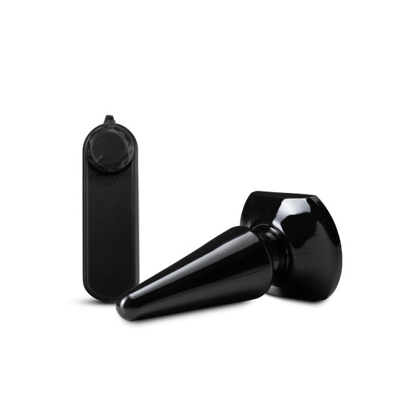 Blush - Basic Vibrating Anal Pleaser - Black