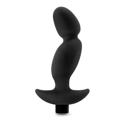 Blush - Platinum - Silicone Vibrating Prostate Massager 04 - Black