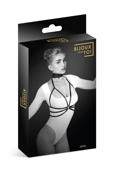 BPT Julia Neck Harness Black