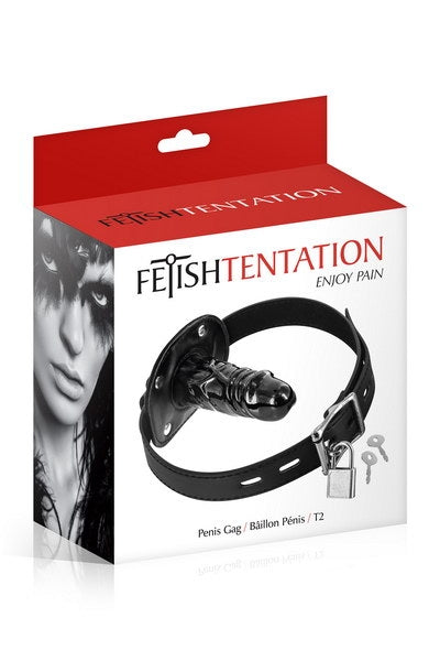 FT Penis Gag Black Medium