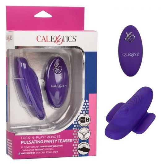 CalExotics - Lock-N-Play Remote Pulsating Panty Teaser