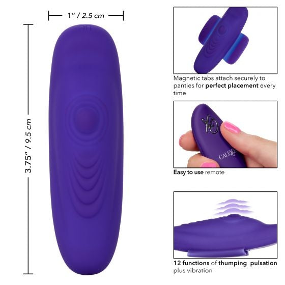 CalExotics - Lock-N-Play Remote Pulsating Panty Teaser