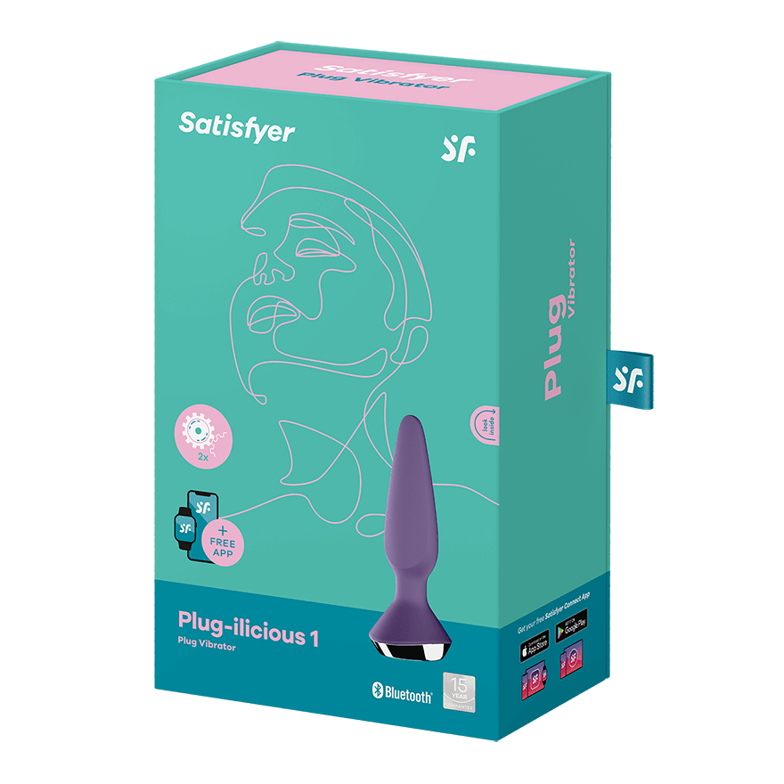 Satisfyer Plug-ilicious 1 Purple