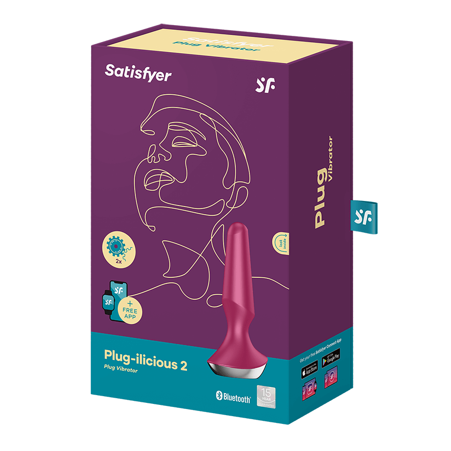 Satisfyer Plug-ilicious 2 Berry