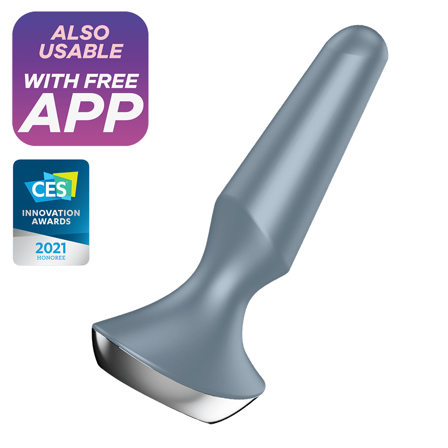 Satisfyer Plug-ilicious 2 Ice Blue