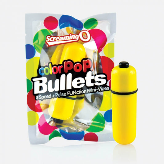 ScreamingO Screaming O - ColorPoP Bullets - Yellow