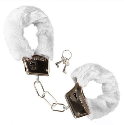 Playful Furry Cuffs - White