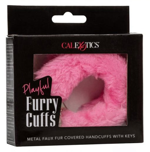 Playful Furry Cuffs - Pink