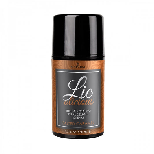 Sensuva - Lic-o-licious Salted Caramel Oral Delight Cream 1.7oz