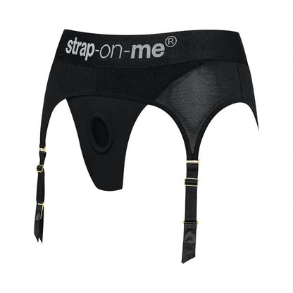 StrapOnMe Harness Lingerie Rebel L Black (MSRP CAD$74.99)
