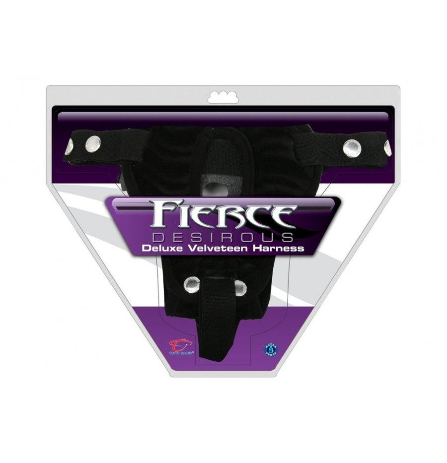 Fierce Desirous Deluxe Velveteen Harness