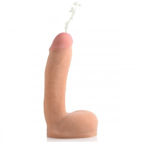 Loadz - 8" Dual Density Squirting Dildo - Light