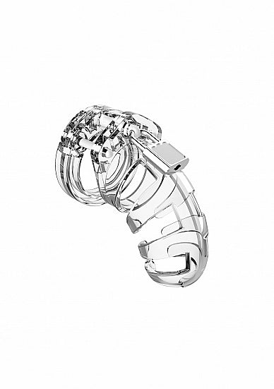 Shots - ManCage - Model 02 - Chastity - 3.5" - Cock Cage - Transparent