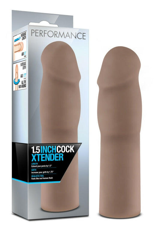 Blush - Performance - 1.5" Cock Xtender - Brown