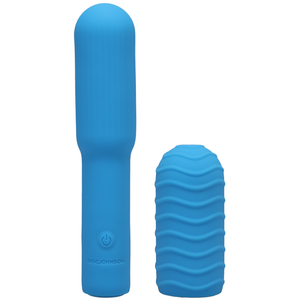 Pocket Rocket - Elite - Rechargeable with Removable Sleeve - Sky Blue