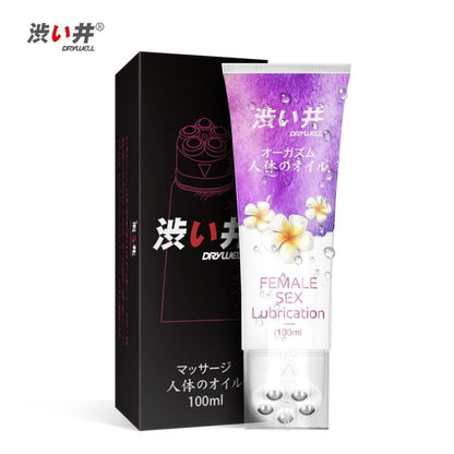 Drywell - Double Sensation Beads Massage Orgasm Female Sex Lubrication 100mL
