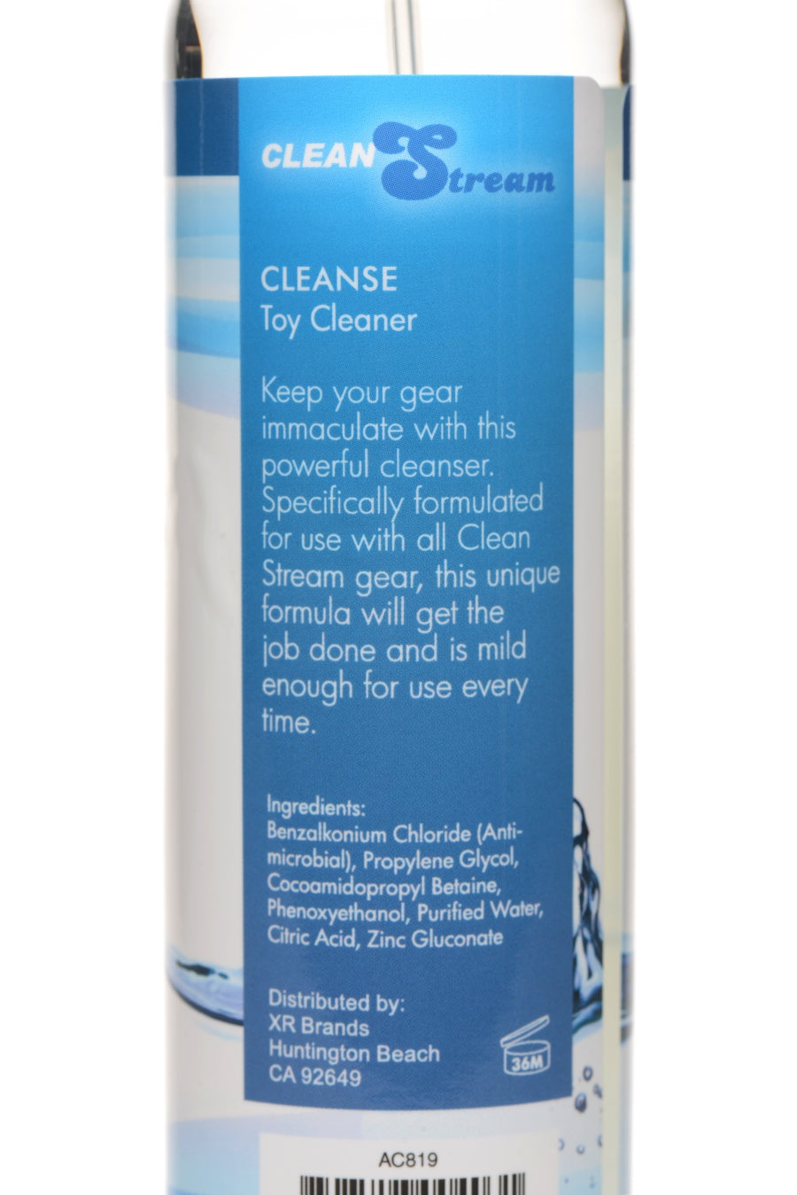 Clean Stream Cleanse Toy Cleaner, 8 oz.