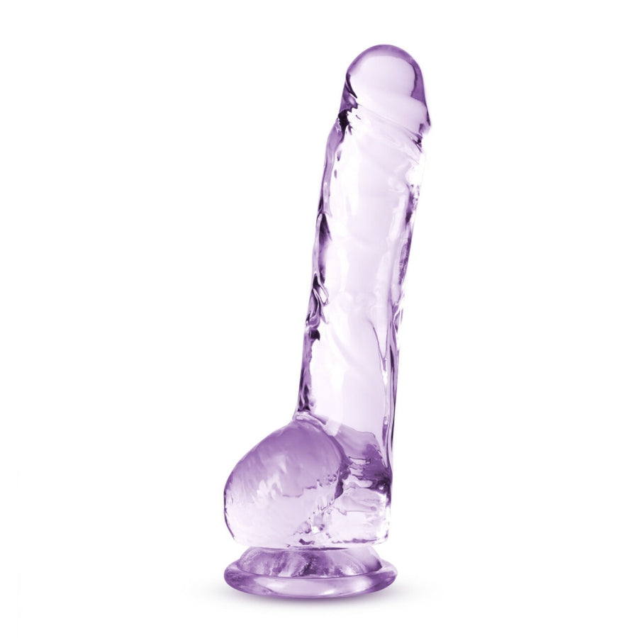 Blush - Naturally Yours - 8" Crystalline Dildo - Amethyst