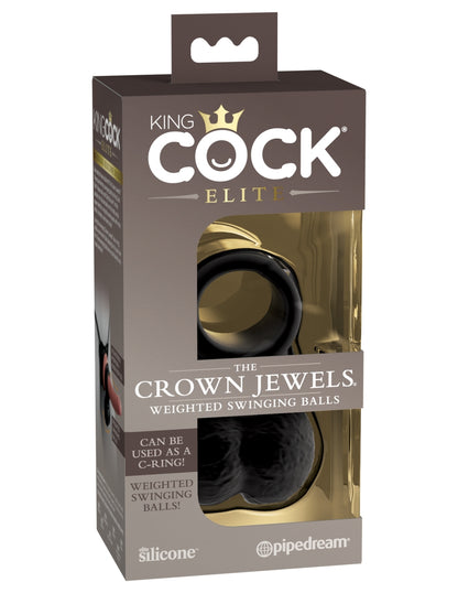 King Cock Elite The Crown Jewels - Weighted Swinging Balls
