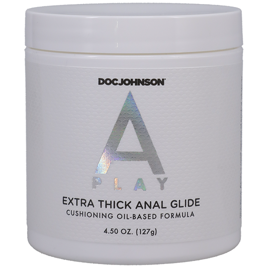A-Play - Extra Thick Anal Glide - Cushioning Oil-Based Formula 4.5 oz.
