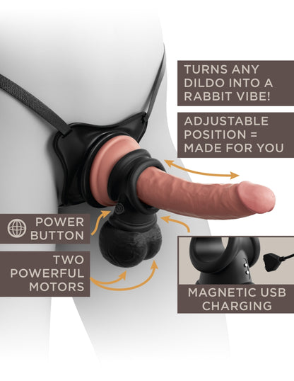 King Cock Elite The Crown Jewels - Vibrating Swinging Balls