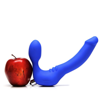 Tantus - Strapless Slim - Azure (Clamshell/Carded)