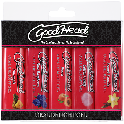 GoodHead - Oral Delight Gel - 5 Pack 1 oz.