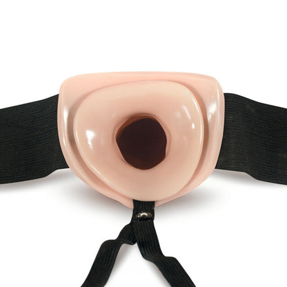 Blush - Dr. Skin 6" Hollow Strap On - Vanilla