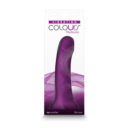 NS - Colours Pleasures - 7" Vibrating Dong - Purple