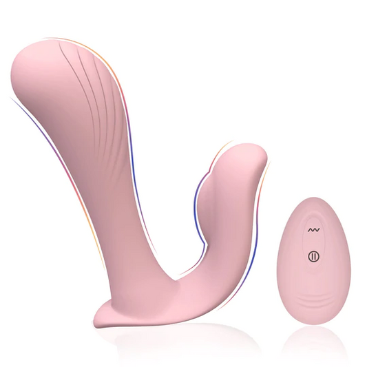 Wearable Panty Vibrator with Wireless Pink