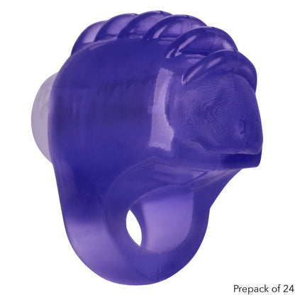 Foil Pack Vibrating Finger Teaser - Purple (Case QTY: 24)