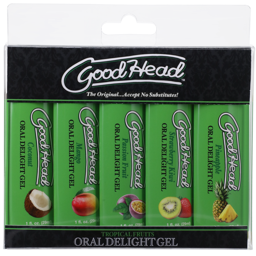 GoodHead - Oral Delight Gel - Tropical Fruits - 5 Pack - 1 fl. oz.