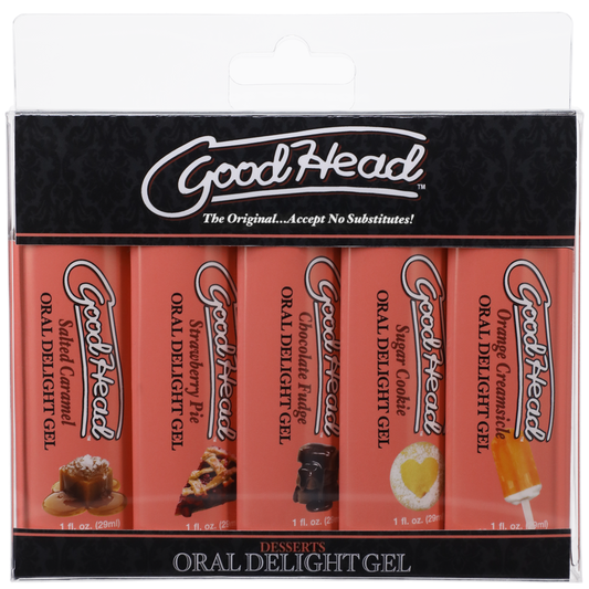 GoodHead - Oral Delight Gel - Desserts - 5 Pack - 1 fl. oz.