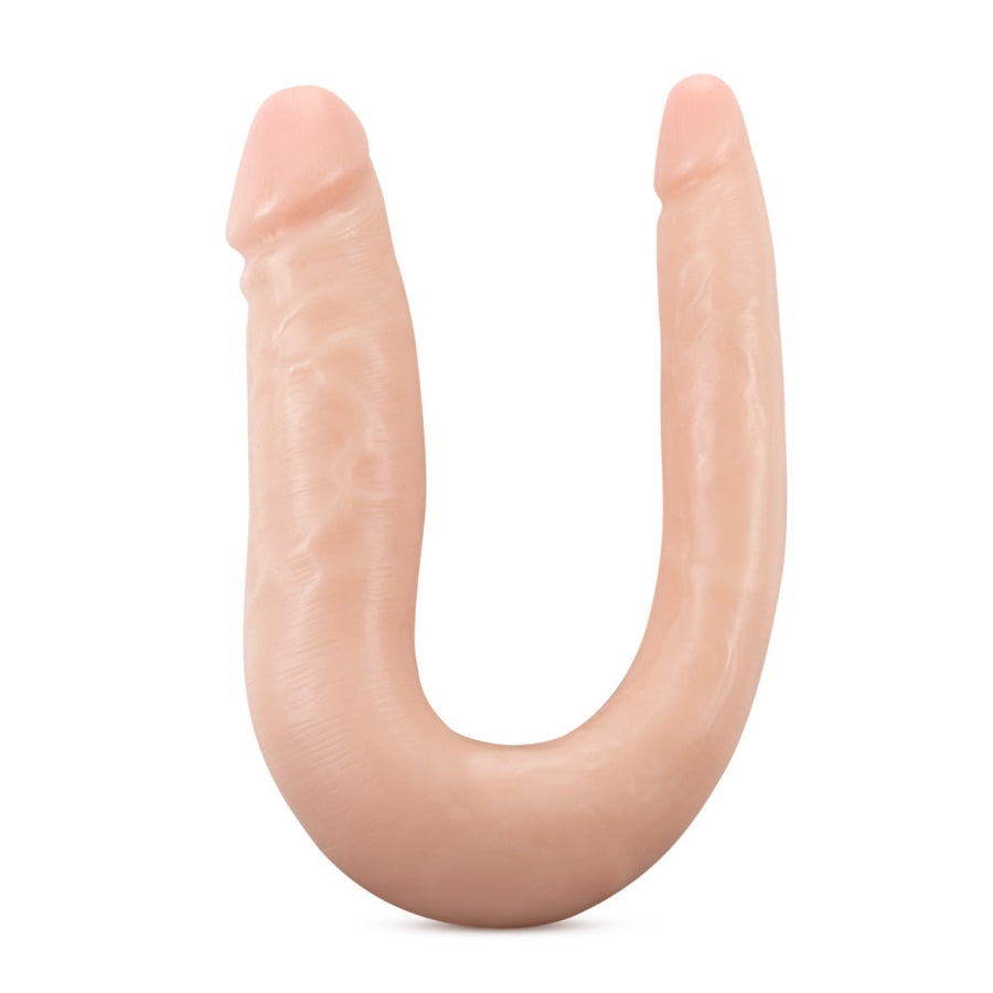 Blush - Dr. Skin Silicone - Dr. Double - 12 Inch Double Dong - Vanilla