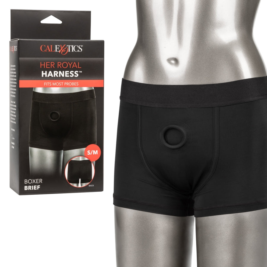 Her Royal Harness Boxer Brief - S/M