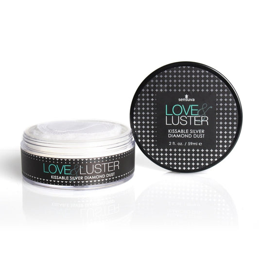 Sensuva - Love & Luster Kissable Diamond Dust 2oz. Jar