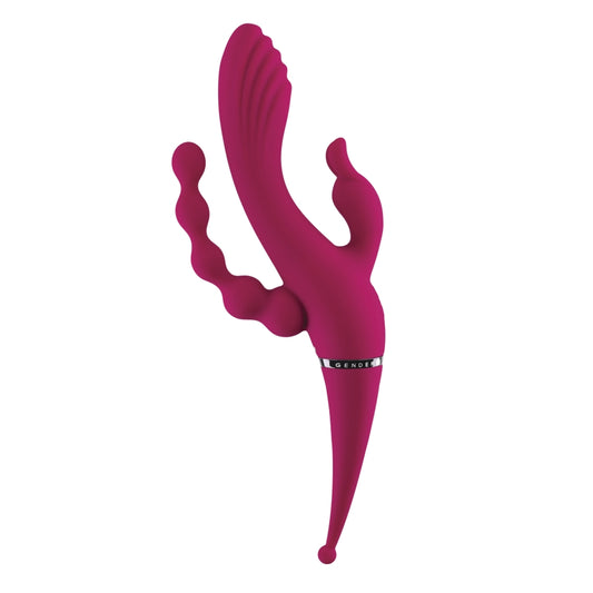 Evolved Silicone Rechargeable Four By Four Burgundy