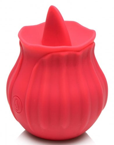 Bloomgasm Wild Violet 10X Licking Stimulator - Red