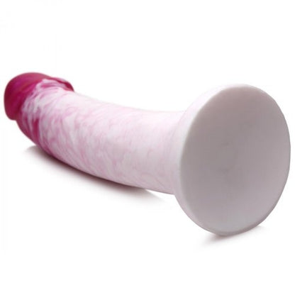 Strap U Real Swirl Realistic Silicone Dildo - Pink
