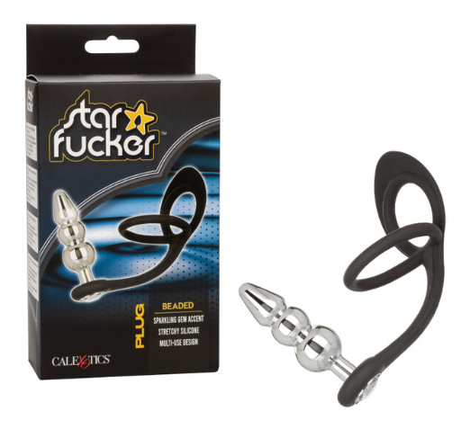 Star Fucker Beaded Plug