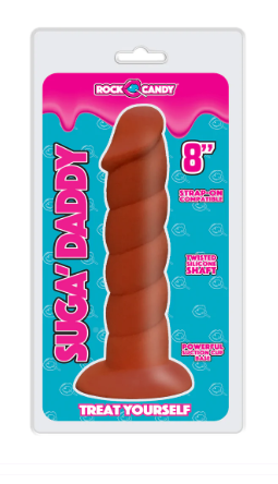 RockCandy - Suga-Daddy 8" Chocolate / Brown