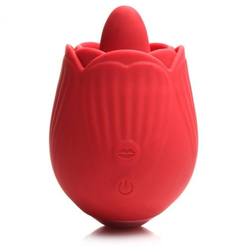 Bloomgasm French Rose Licking & Vibrating Stimulator