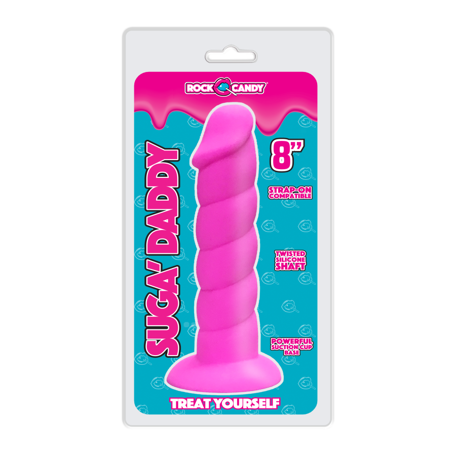 RockCandy - Suga-Daddy 8" Pink